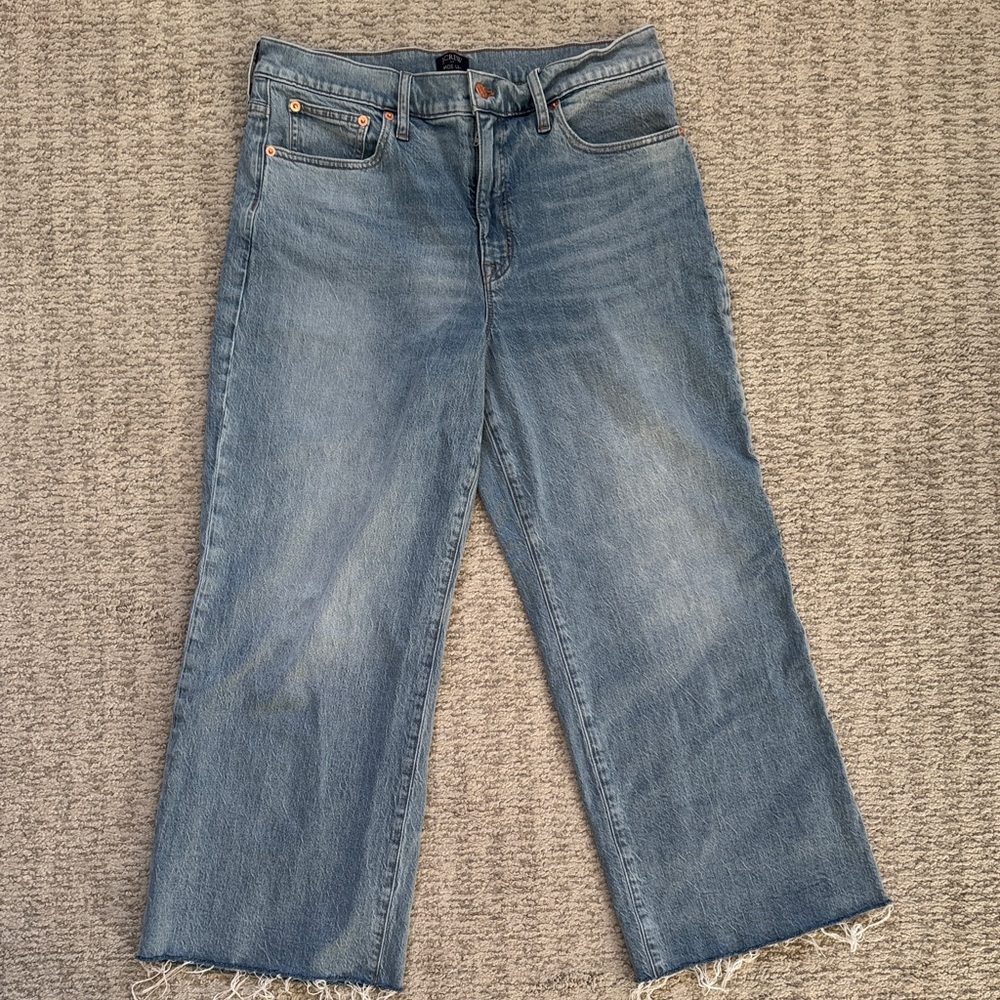 J. Crew Light Blue Crop jeans size 30